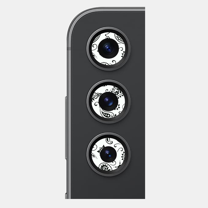 White Paisley Pack of 2