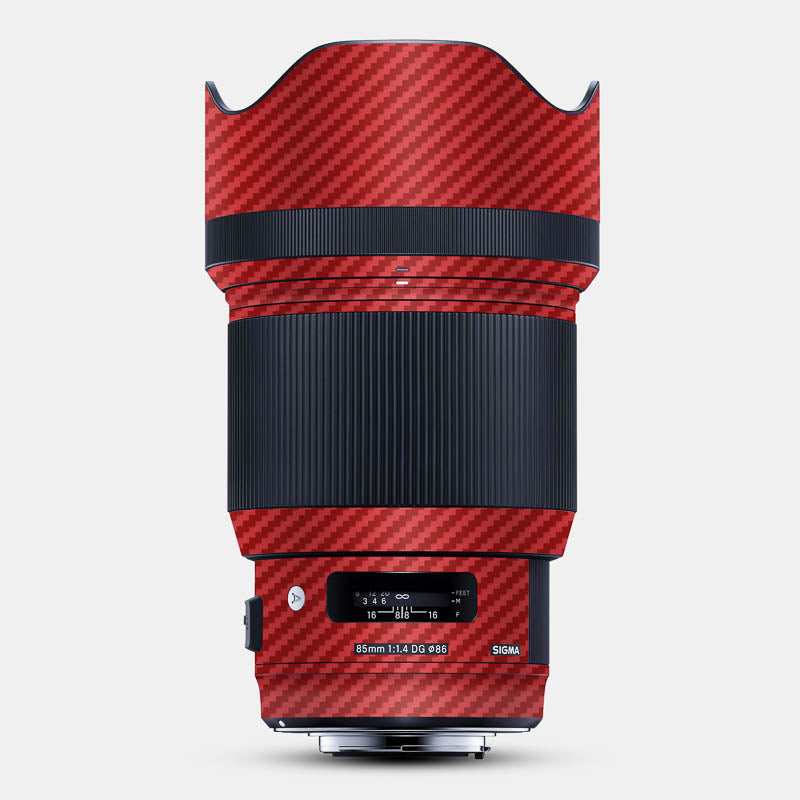 Carbon Fibre Red Full Body