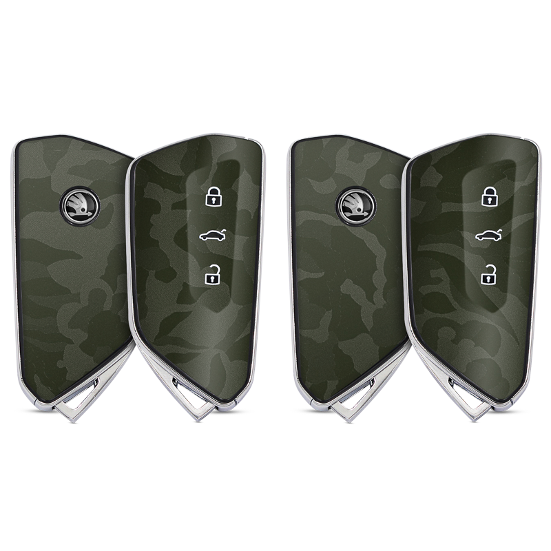 Green Camo Key-1 + Key-2