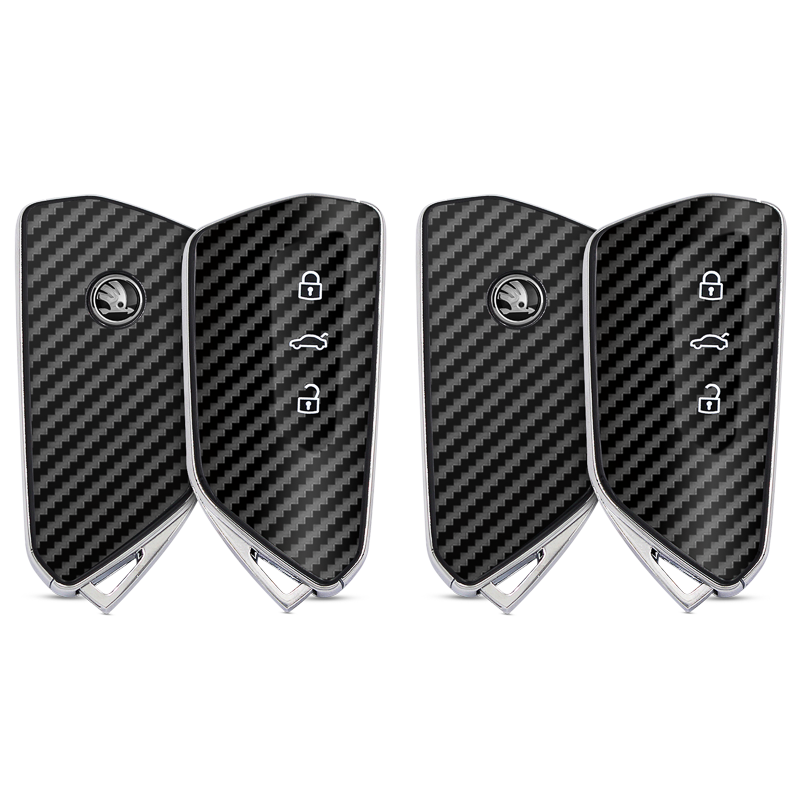 Carbon Fibre Black Key-1 + Key-2