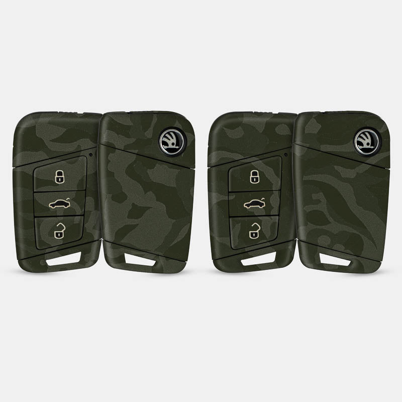 Green Camo Key-1 + Key-2