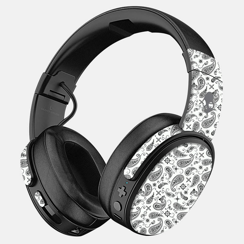 White Paisley Full Body