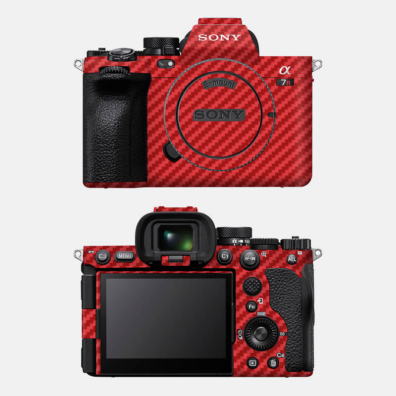 Carbon Fibre Red Full Body