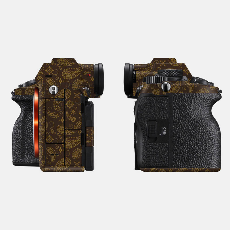 Brown Paisley Full Body