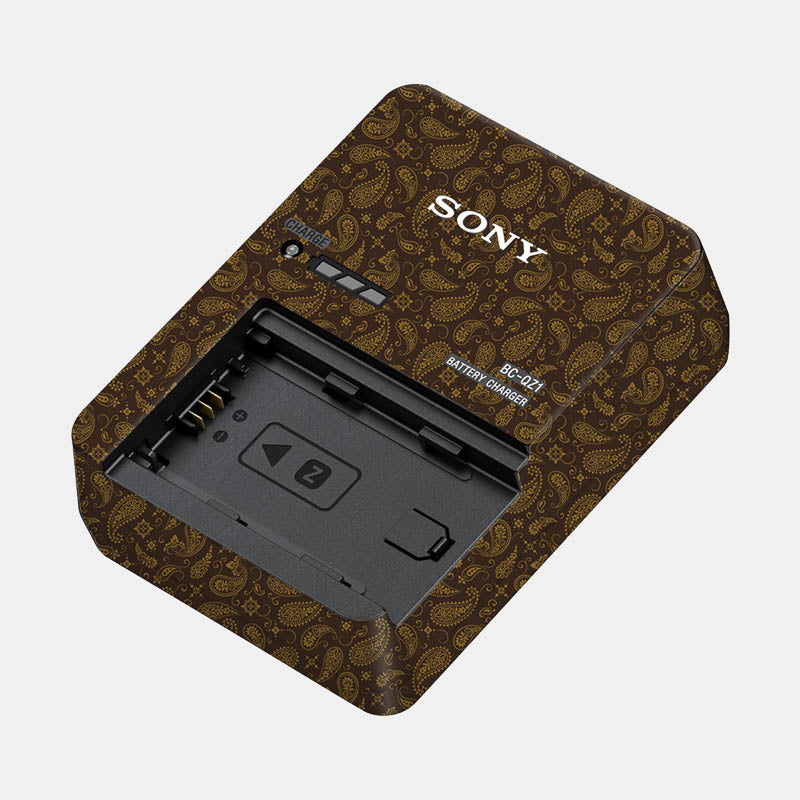 Brown Paisley Full Body