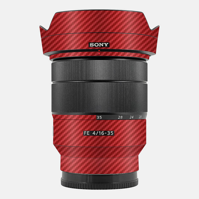 Carbon Fibre Red Full Body