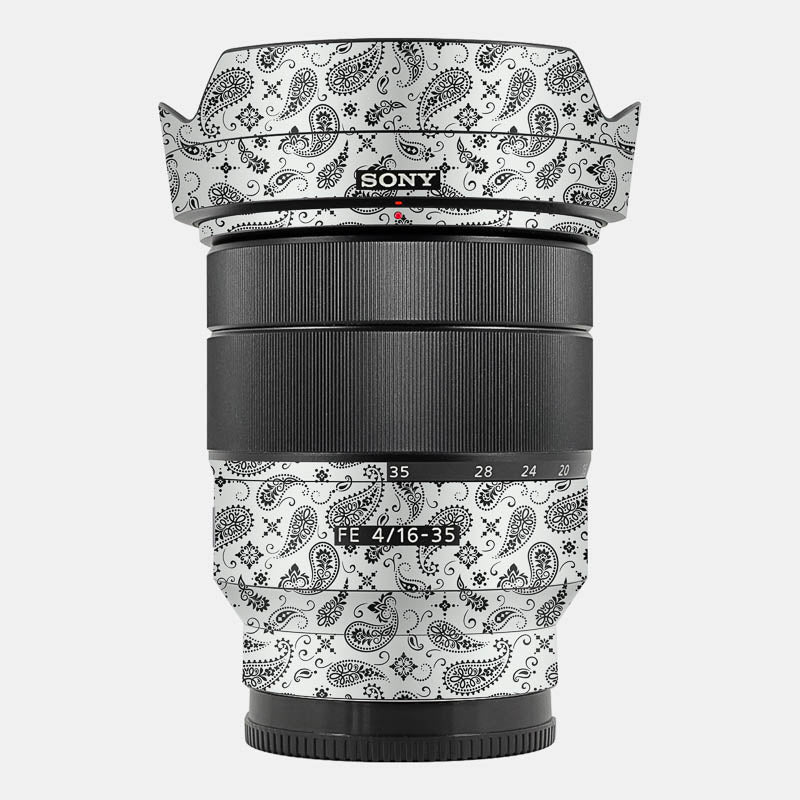 White Paisley Full Body