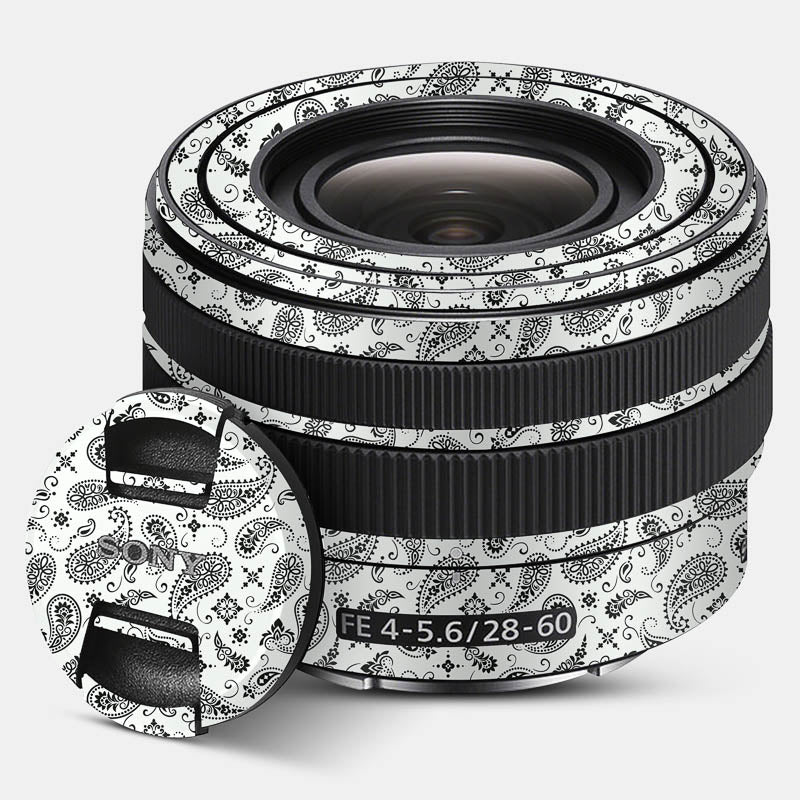 White Paisley Full Body