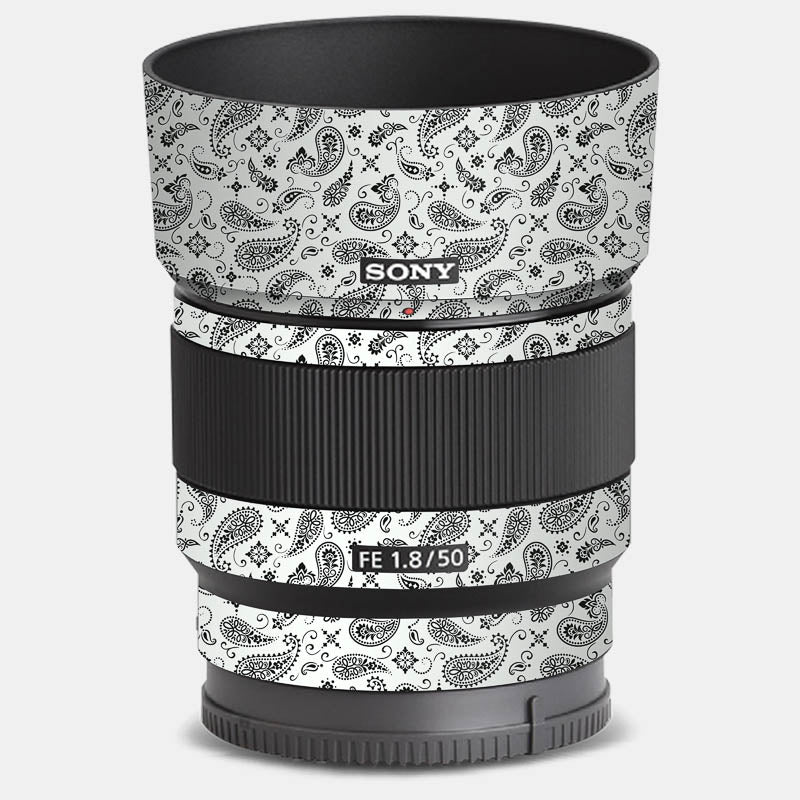 White Paisley Full Body