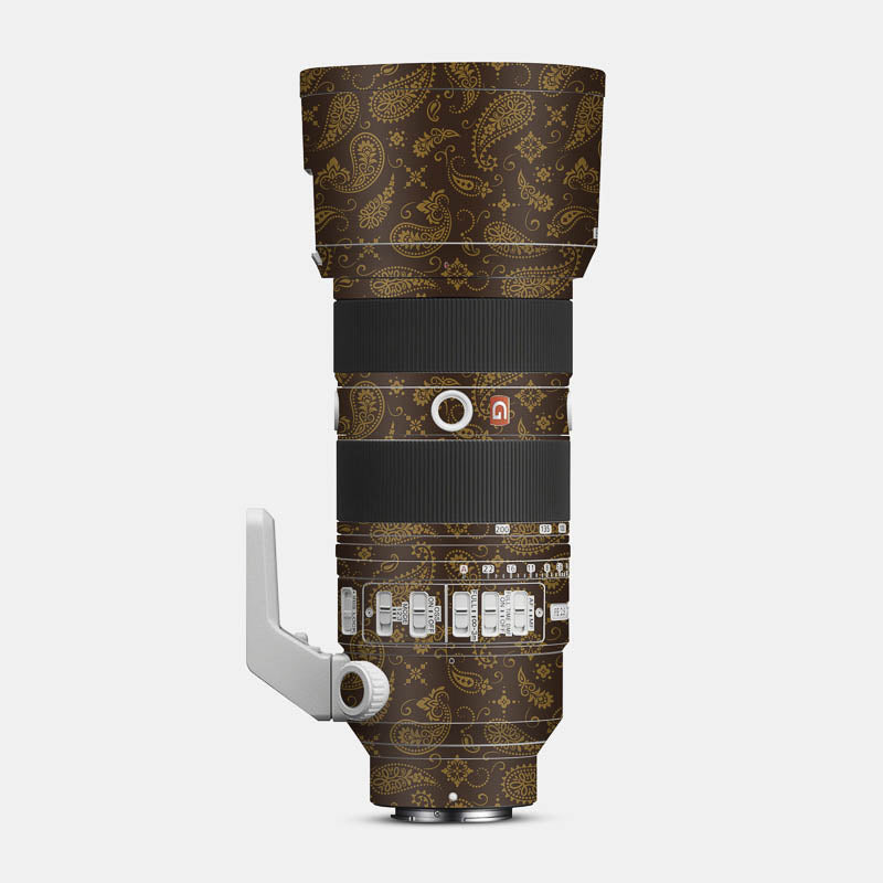 Brown Paisley Full Body