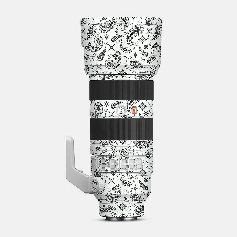 White Paisley Full Body