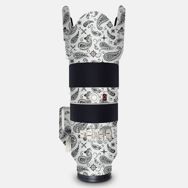 White Paisley Full Body