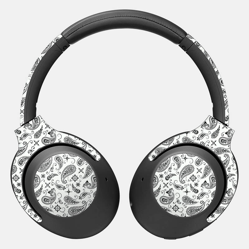 White Paisley Full Body