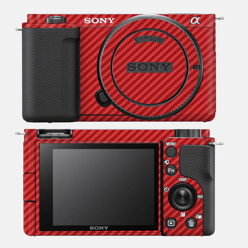 Carbon Fibre Red Full Body