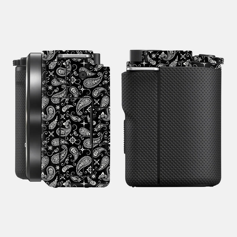 Black Paisley Full Body