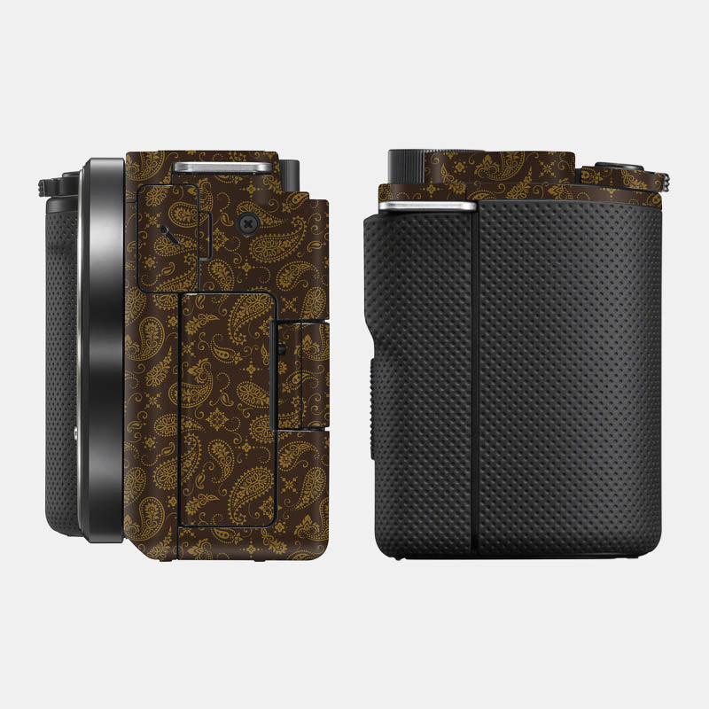 Brown Paisley Full Body