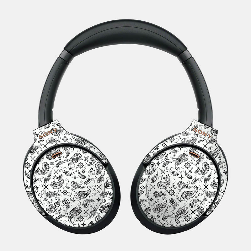 White Paisley Full Body