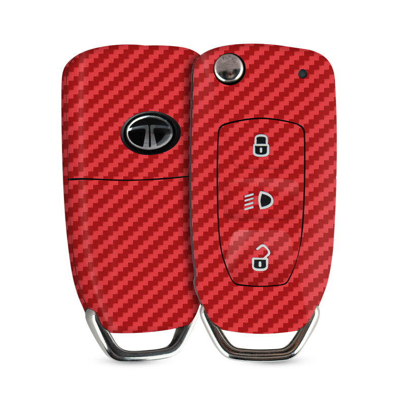 Carbon Fibre Red Key-1