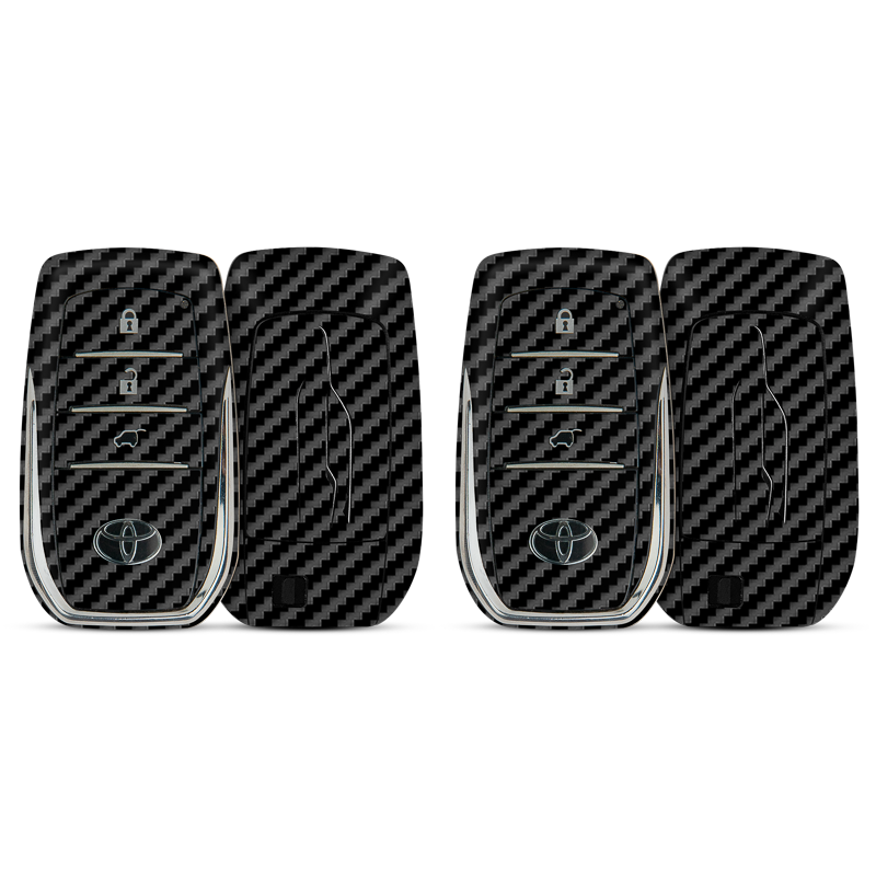 Carbon Fibre Black Key-1 + Key-2