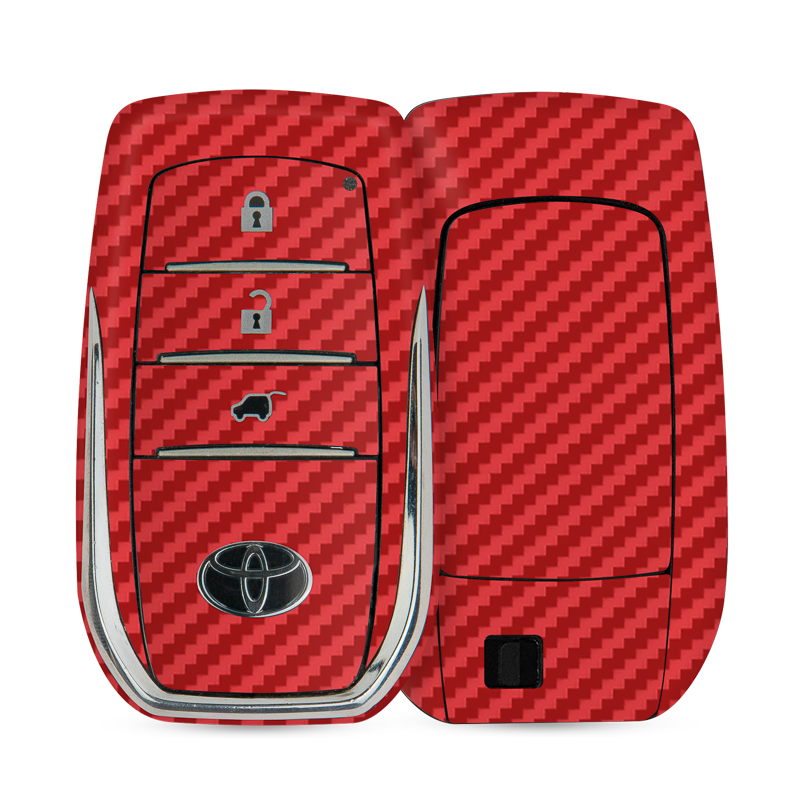 Carbon Fibre Red Key-1