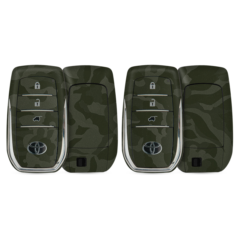 Green Camo Key-1 + Key-2