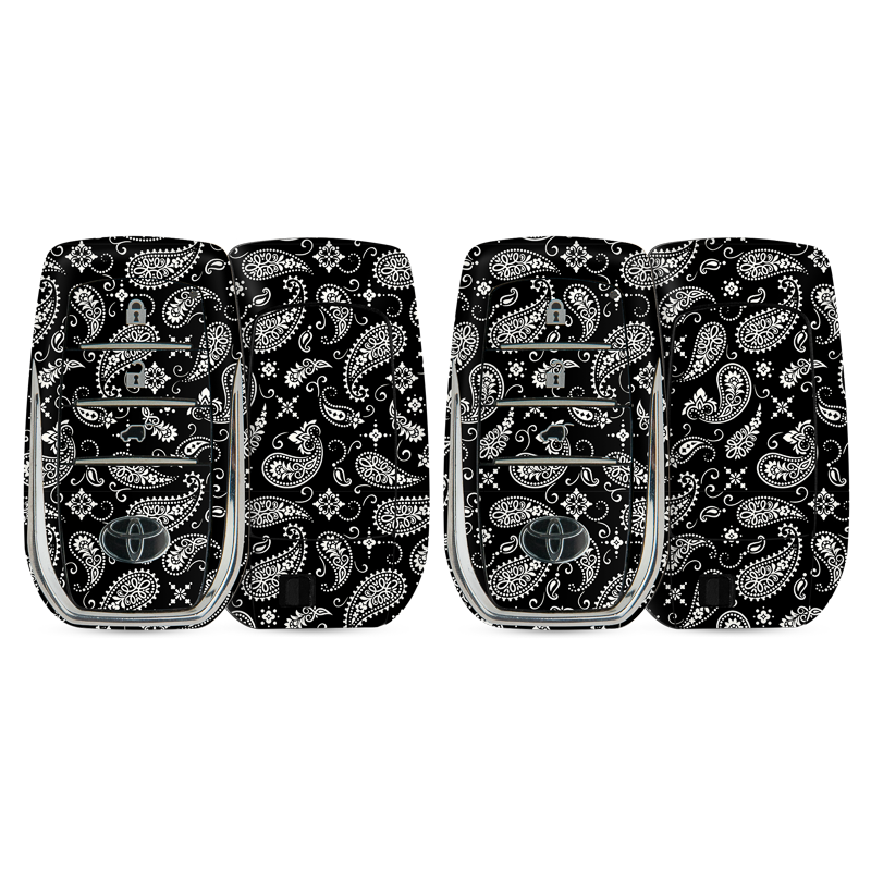 Black Paisley Key-1 + Key-2