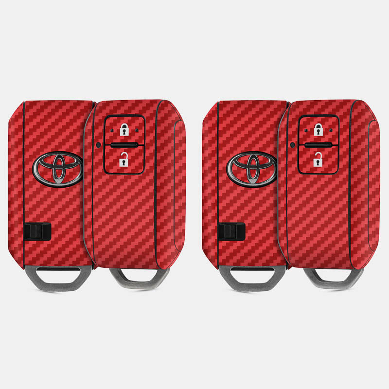 Carbon Fibre Red Key-1 + Key-2