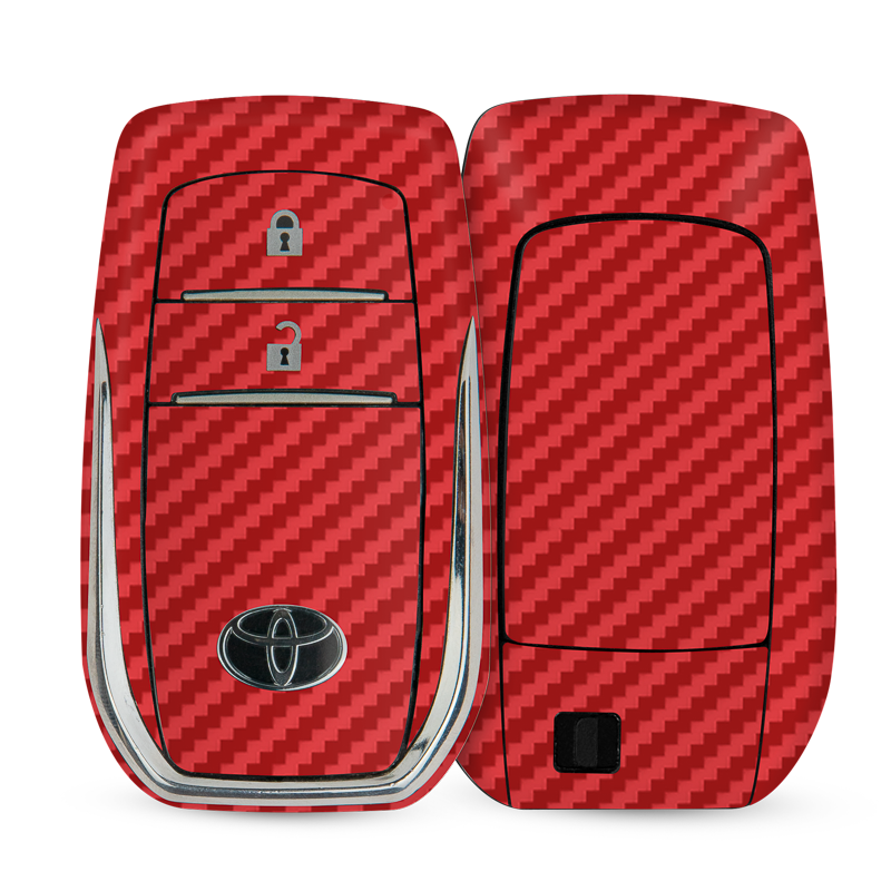 Carbon Fibre Red Key-1