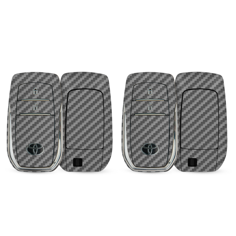 Carbon Fibre Grey Key-1 + Key-2
