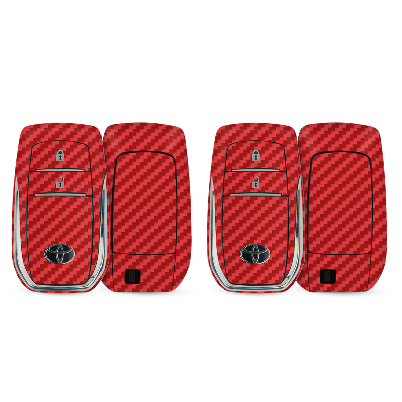 Carbon Fibre Red Key-1 + Key-2