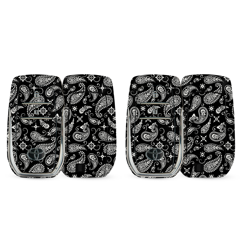 Black Paisley Key-1 + Key-2