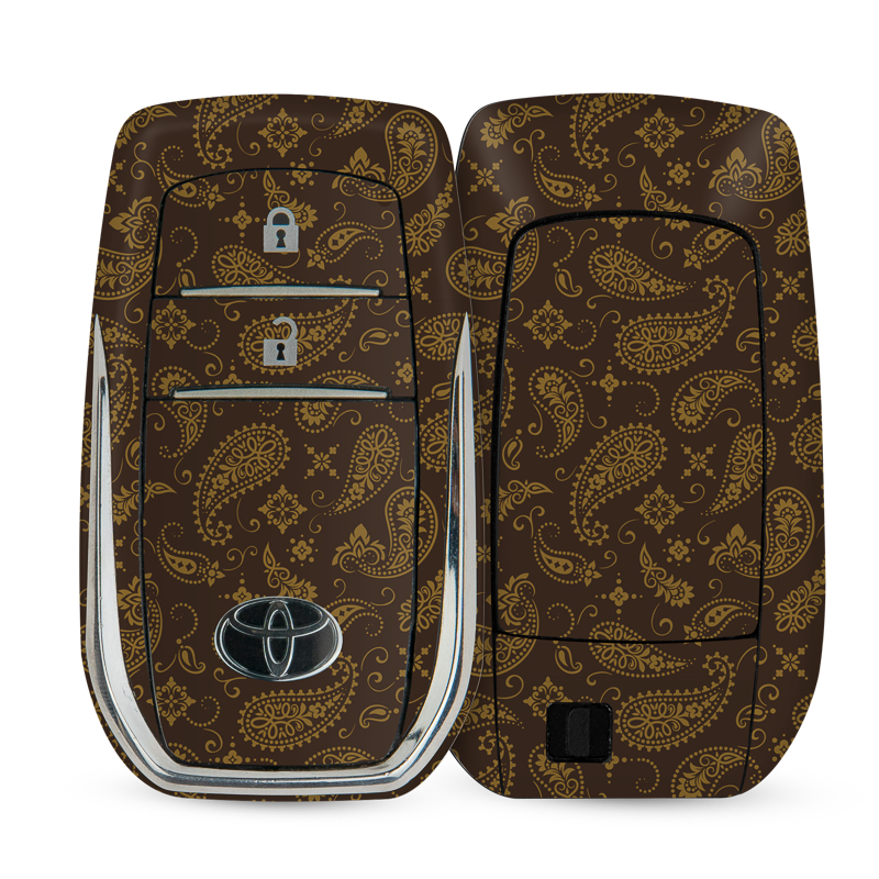 Brown Paisley Key-1