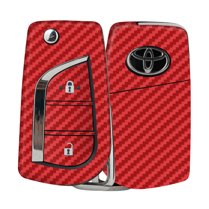 Carbon Fibre Red Key-1 + Key-2