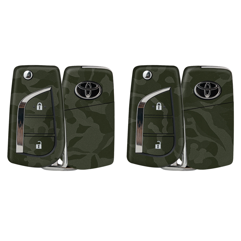 Green Camo Key-1 + Key-2