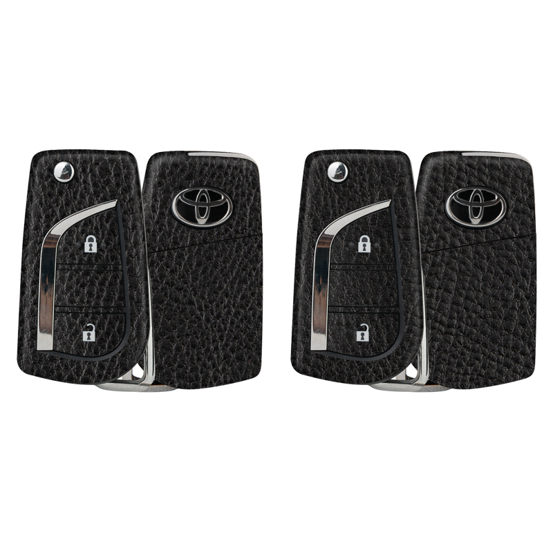 Black Leather Key-1 + Key-2