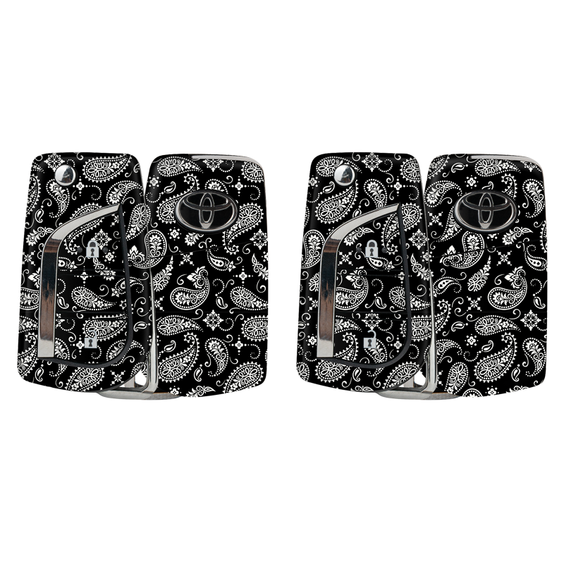 Black Paisley Key-1 + Key-2