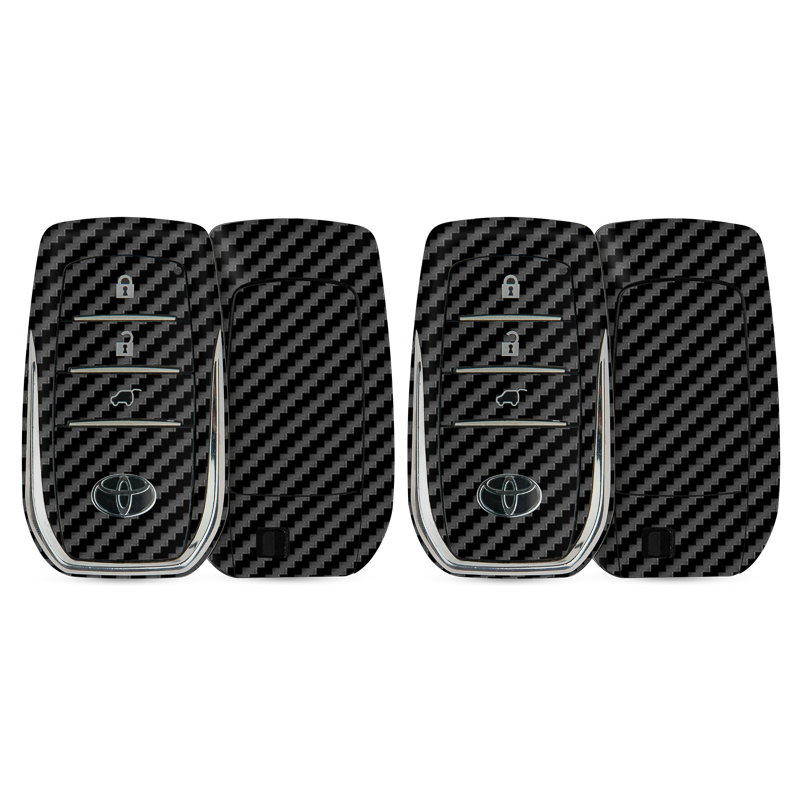 Carbon Fibre Black Key-1 + Key-2