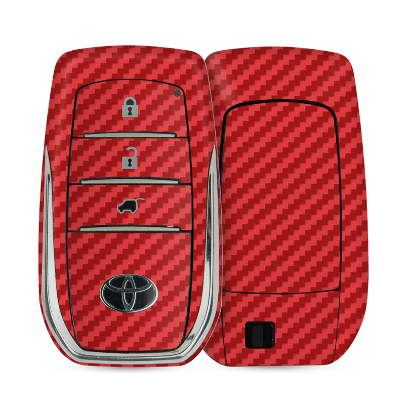 Carbon Fibre Red Key-1