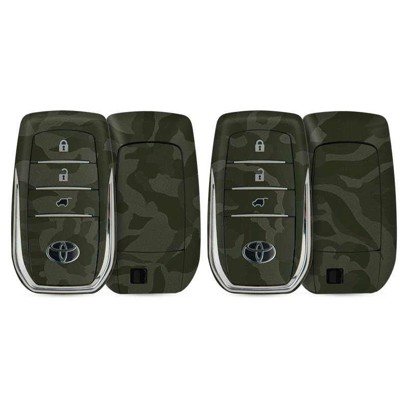 Green Camo Key-1 + Key-2