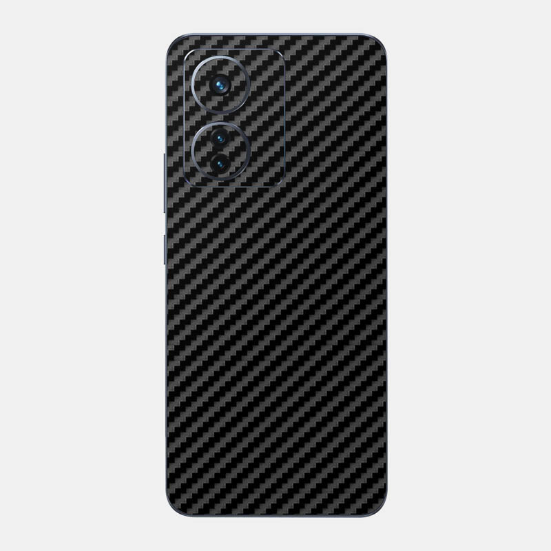 Carbon Fibre Black Glass Back