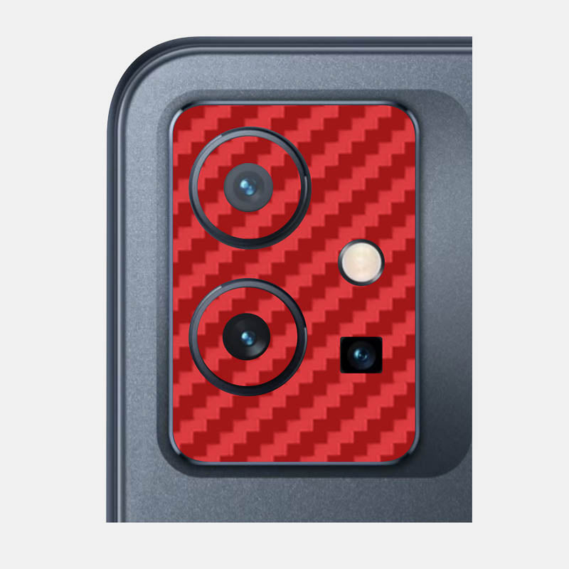 Carbon Fibre Red Pack of 2