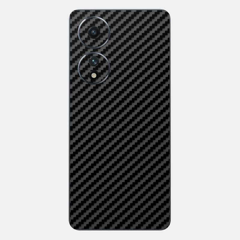Carbon Fibre Black Glass Back