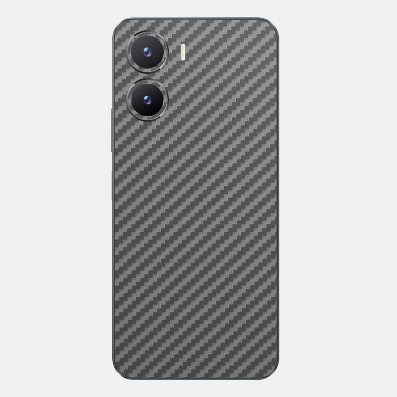 Carbon Fibre Grey Glass Back