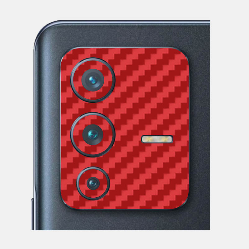 Carbon Fibre Red Pack of 2