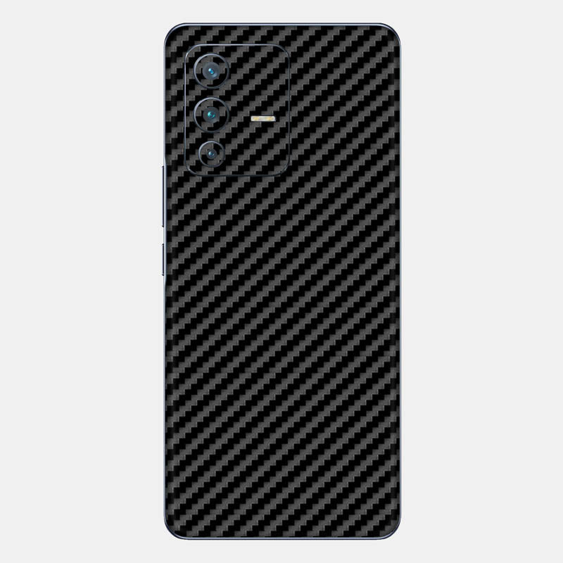 Carbon Fibre Black Glass Back