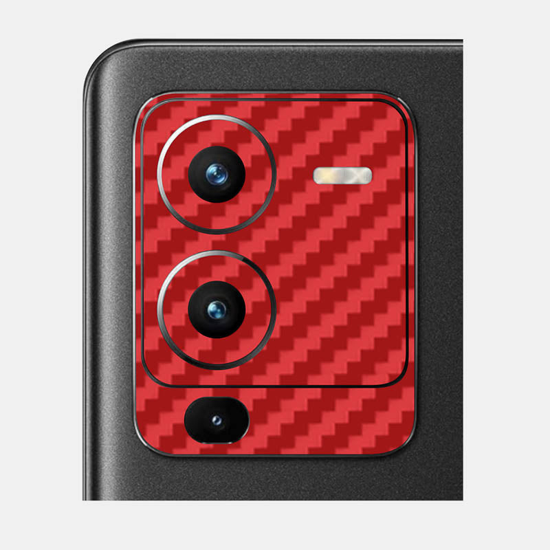 Carbon Fibre Red Pack of 2