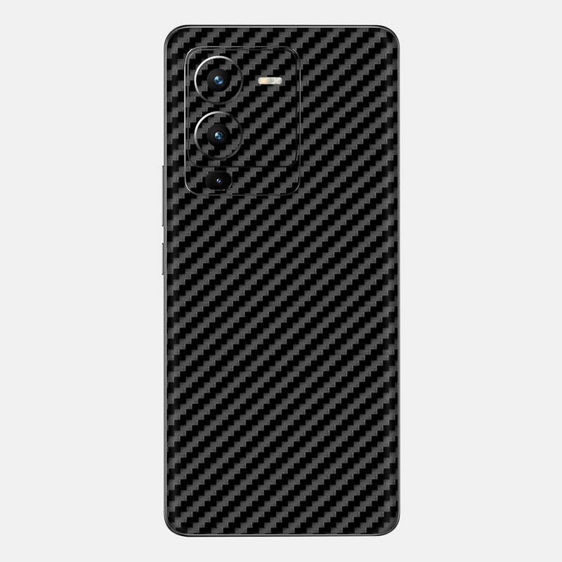 Carbon Fibre Black Glass Back