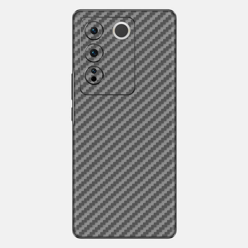Carbon Fibre Grey Glass Back