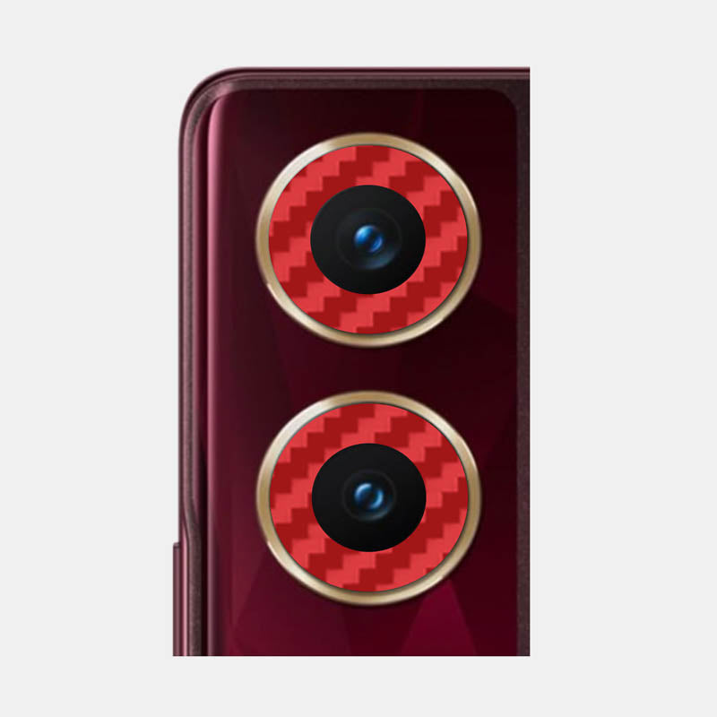 Carbon Fibre Red Pack of 2