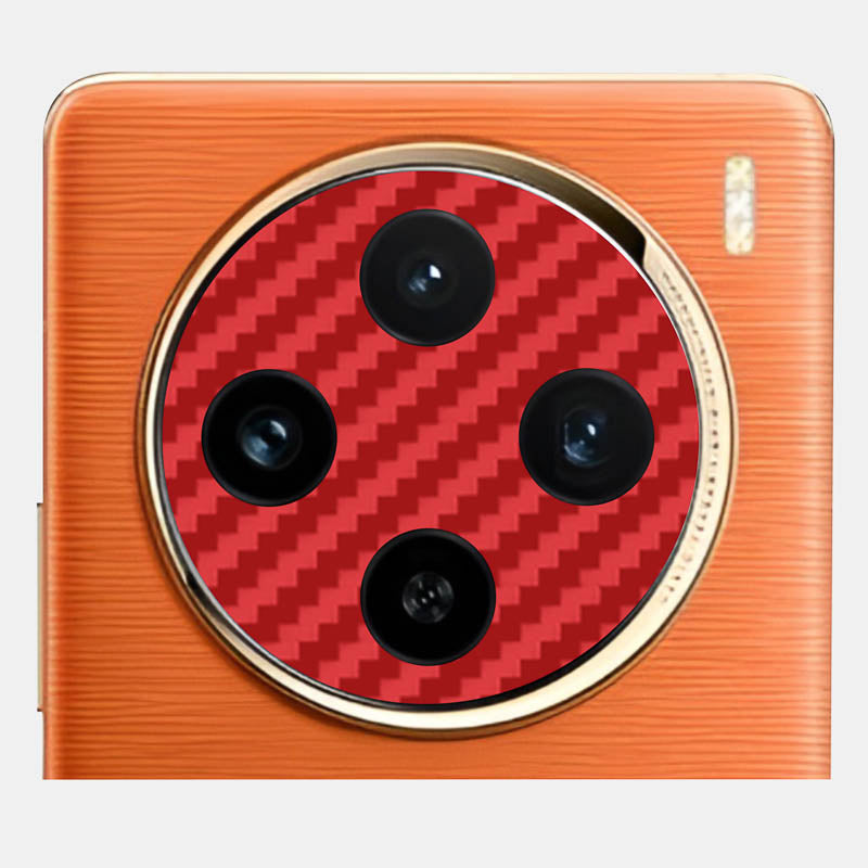 Carbon Fibre Red Pack of 2